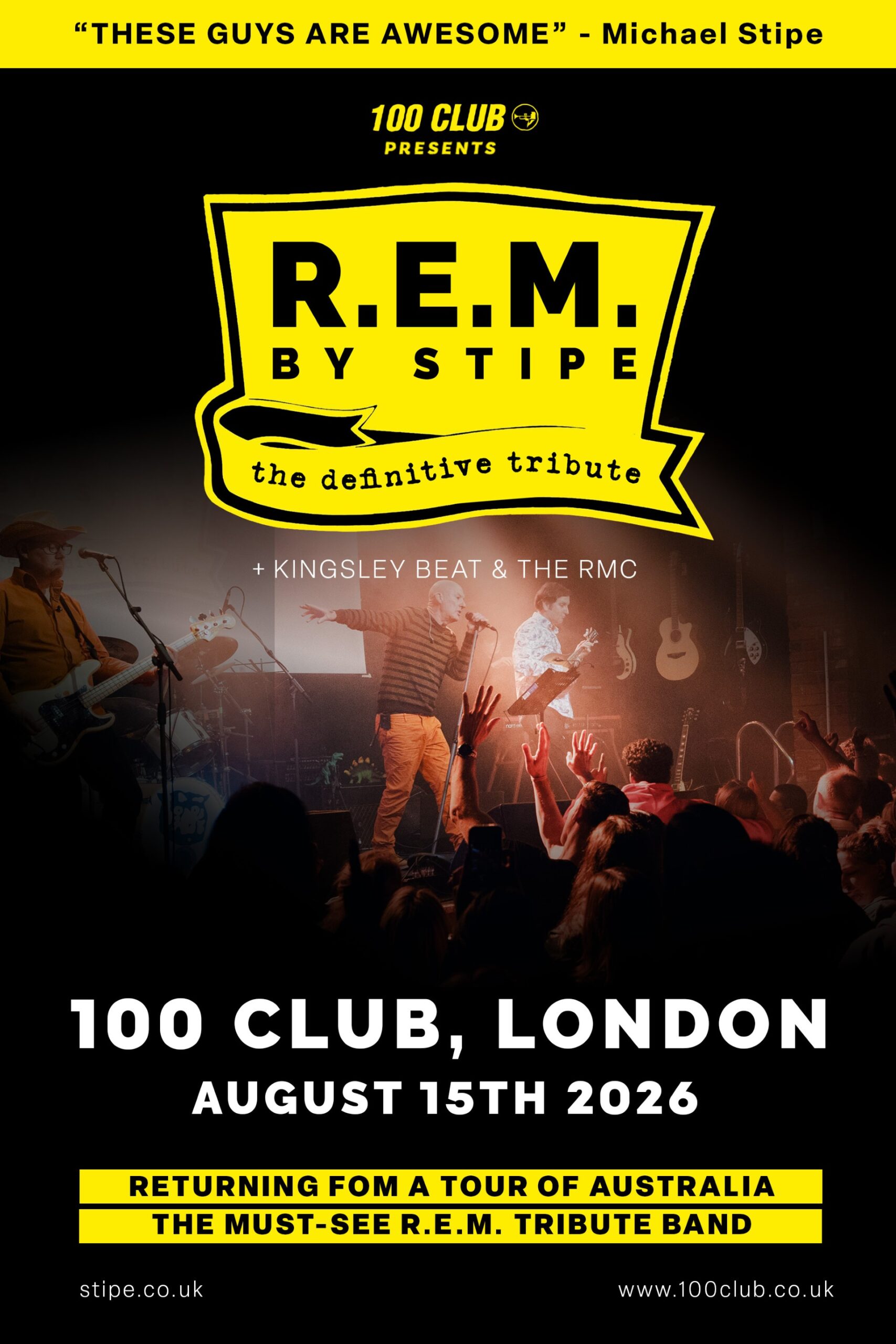 R.E.M BY STIPE