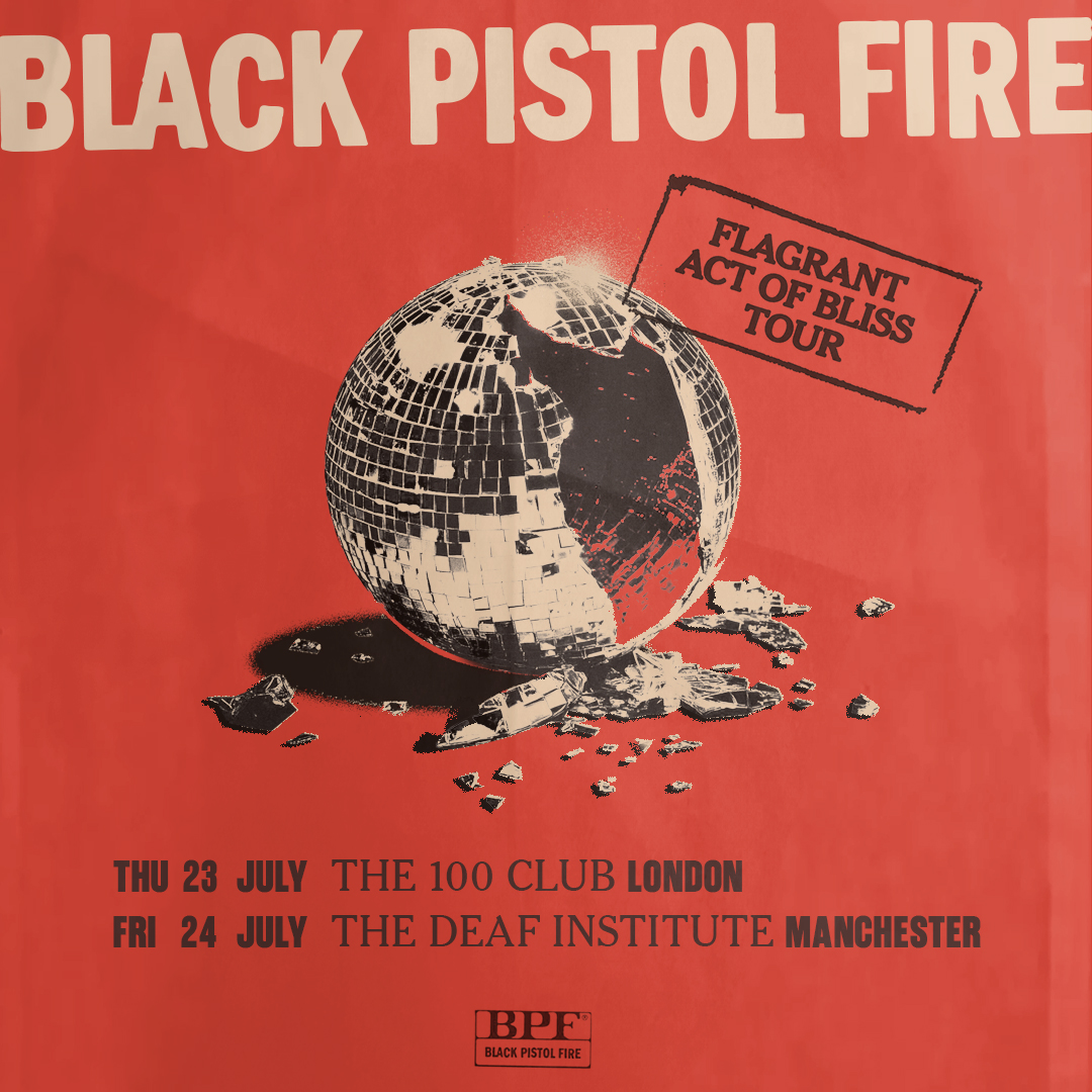 VENUE CHANGE:BLACK PISTOL FIRE